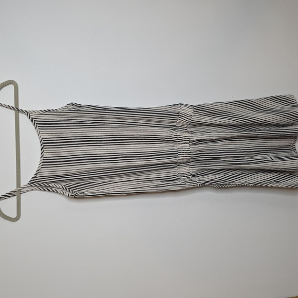 Dylan Black and Tan Striped Midi Dress Sz XS - Picture 6 of 8